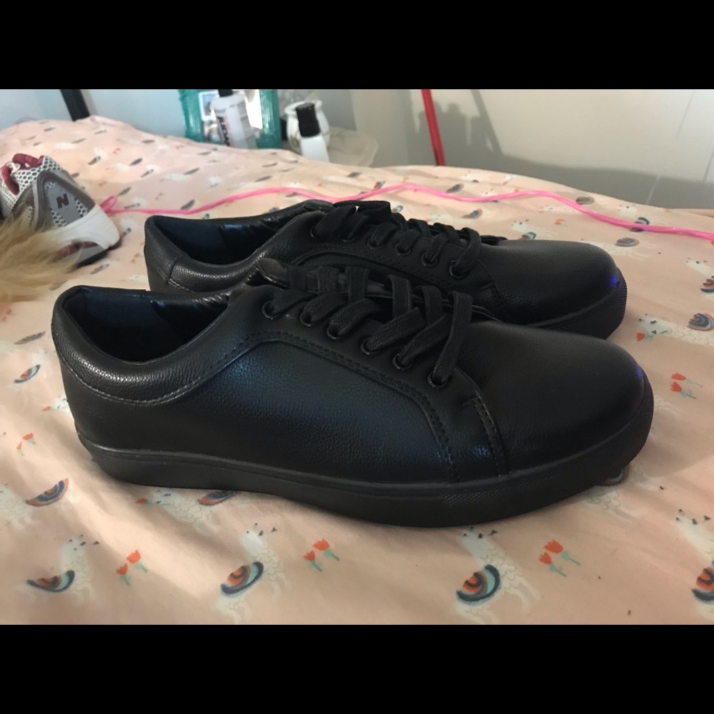 Harlow black mens shoes